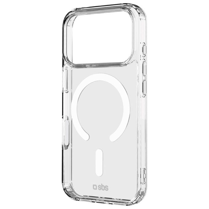 SBS, Cover Trasparente, Light Mag C-Ring, Compatibile MagSafe, Per iPhone 17 Pro Max