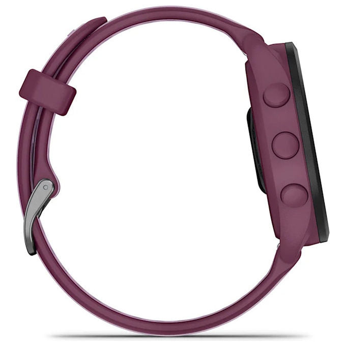 Garmin, Forerunner 165 Music, Smartwatch GPS, Touchscreen AMOLED, Viola