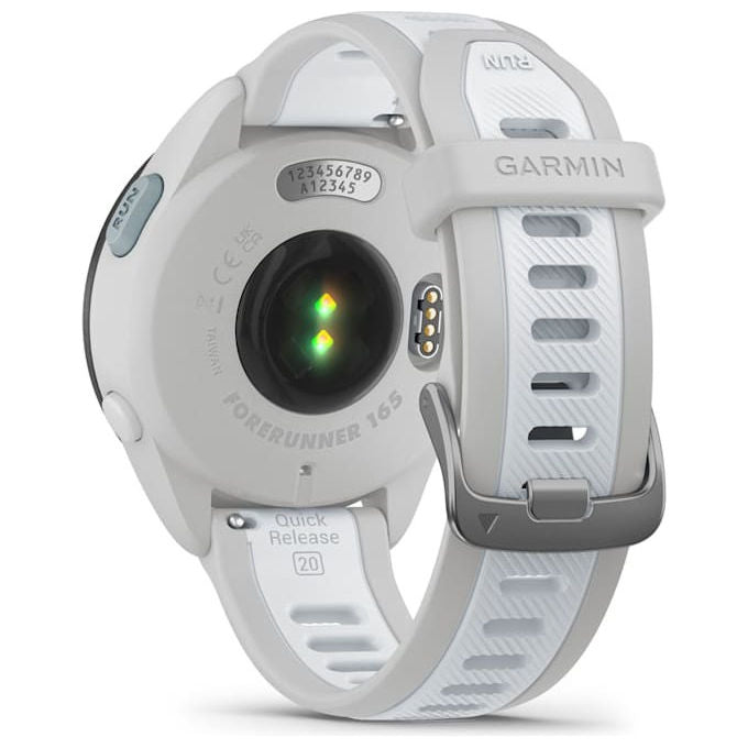 Garmin, Forerunner 165 Music, Smartwatch GPS, Display AMOLED, 43mm, Grigio