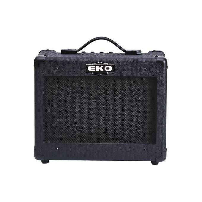 Eko, Amplificatore Combo per Chitarra Elettrica 15W, G-BS15 Stealth Black