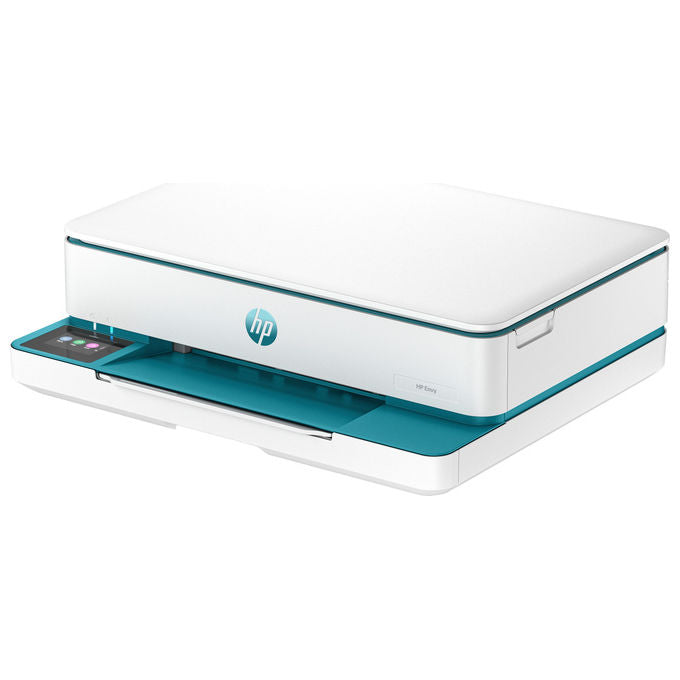 HP ENVY 6122E Stampante Multifunzione Inkjet a Colori Wi-Fi Stampa Fronte Retro Automatica Touchscreen Instant Ink colore Bianco