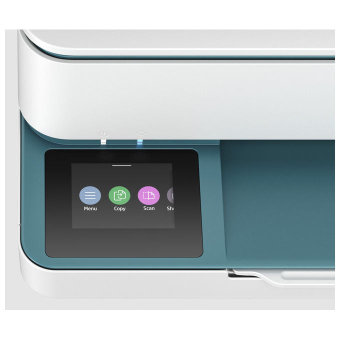 HP ENVY 6122E Stampante Multifunzione Inkjet a Colori Wi-Fi Stampa Fronte Retro Automatica Touchscreen Instant Ink colore Bianco