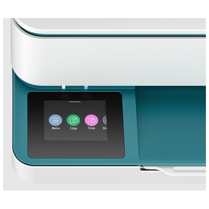 HP ENVY 6122E Stampante Multifunzione Inkjet a Colori Wi-Fi Stampa Fronte Retro Automatica Touchscreen Instant Ink colore Bianco