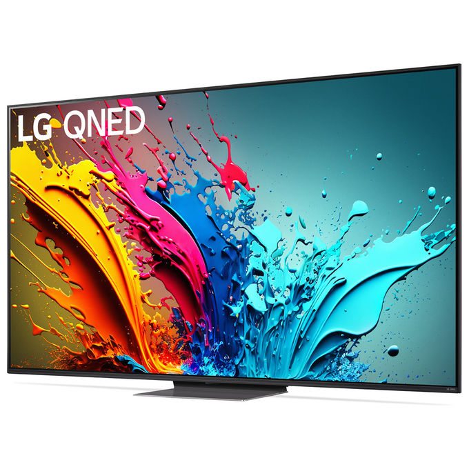 LG, TV QNED 75'' 4K, Serie QNED87 75QNED87T6B, Smart TV 2024, 4 HDMI