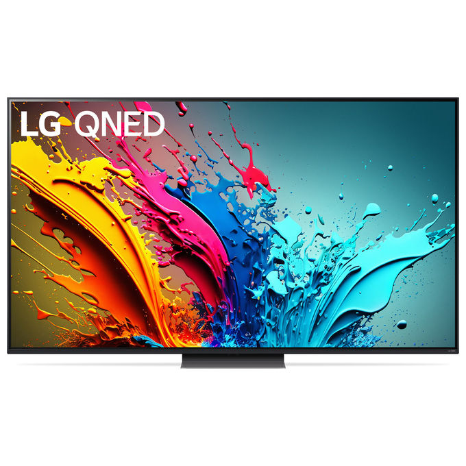 LG, TV QNED 75'' 4K, Serie QNED87 75QNED87T6B, Smart TV 2024, 4 HDMI