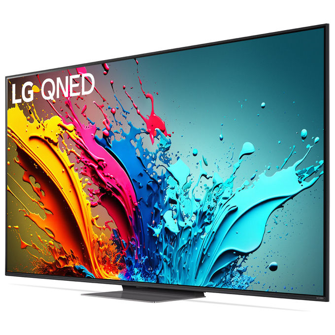 LG, TV QNED 75'' 4K, Serie QNED87 75QNED87T6B, Smart TV 2024, 4 HDMI