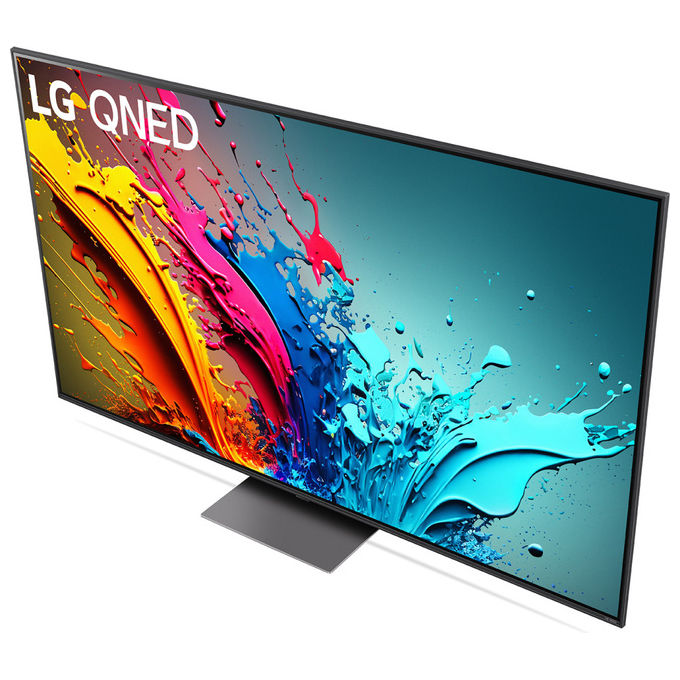 LG, TV QNED 75'' 4K, Serie QNED87 75QNED87T6B, Smart TV 2024, 4 HDMI