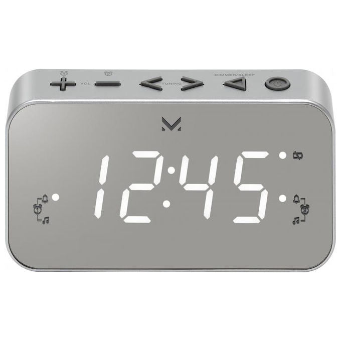 Majestic, Radiosveglia Digitale FM, Display LED, Doppio Allarme, RS 266
