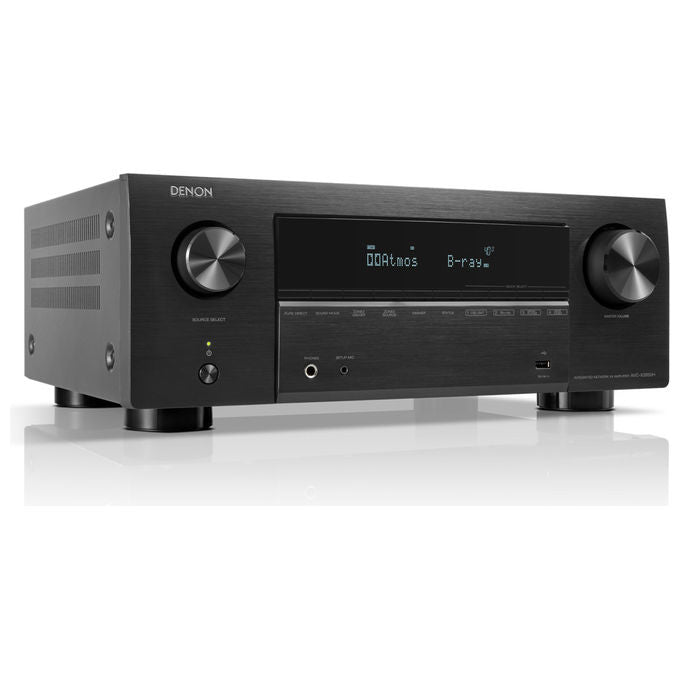 Denon, Amplificatore AV di Rete, 7.2 canali, 95W, AVC-X2850H, Nero