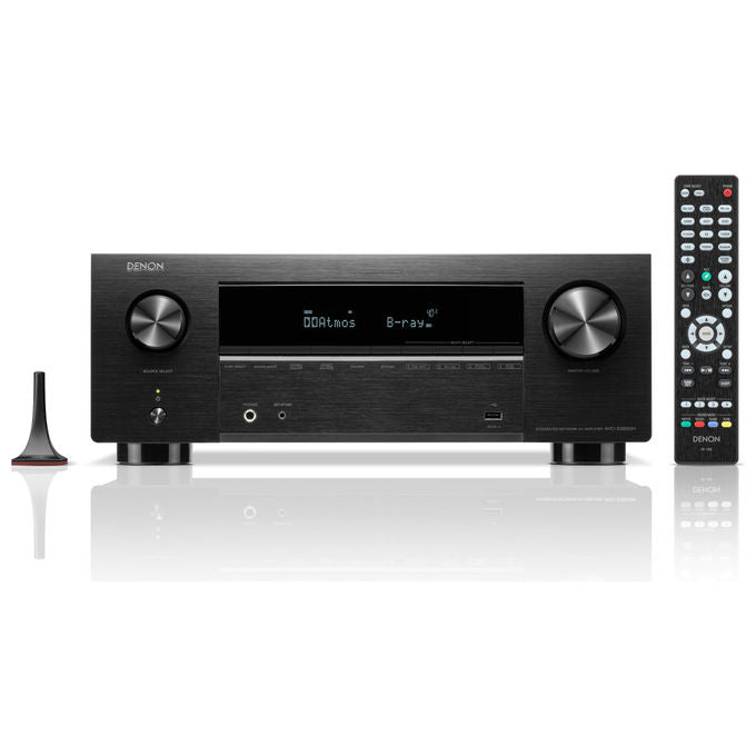 Denon, Amplificatore AV di Rete, 7.2 canali, 95W, AVC-X2850H, Nero