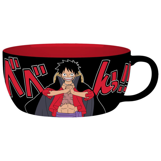 ABYstyle ABYTAB127 One Piece Set Colazione Tazza e Ciotola Luffy Ceramica 350 ml colore Multicolore