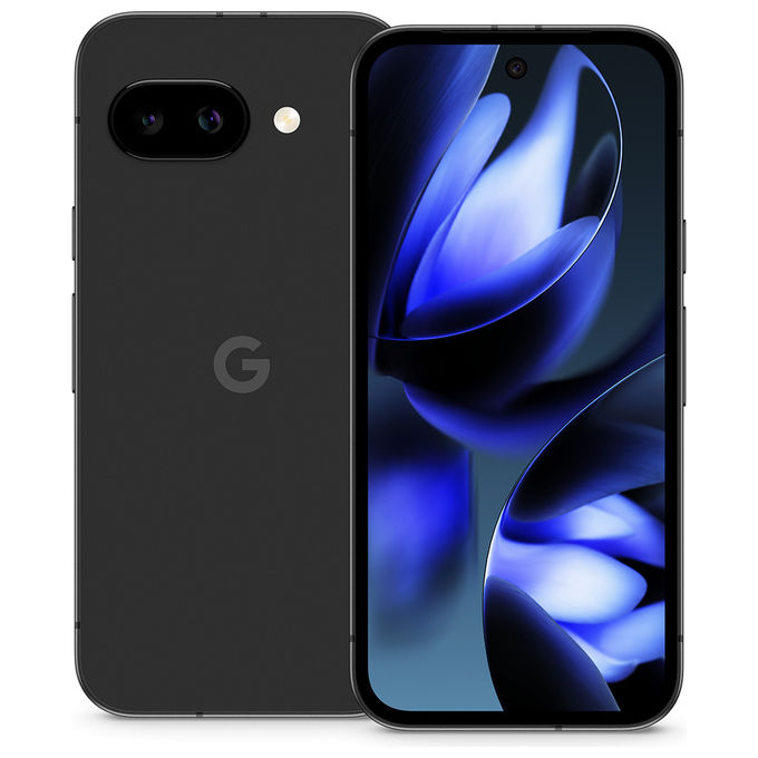 Google, Pixel 9a, 128GB, Doppia SIM, Android 15, 5G, Nero Ossidiana