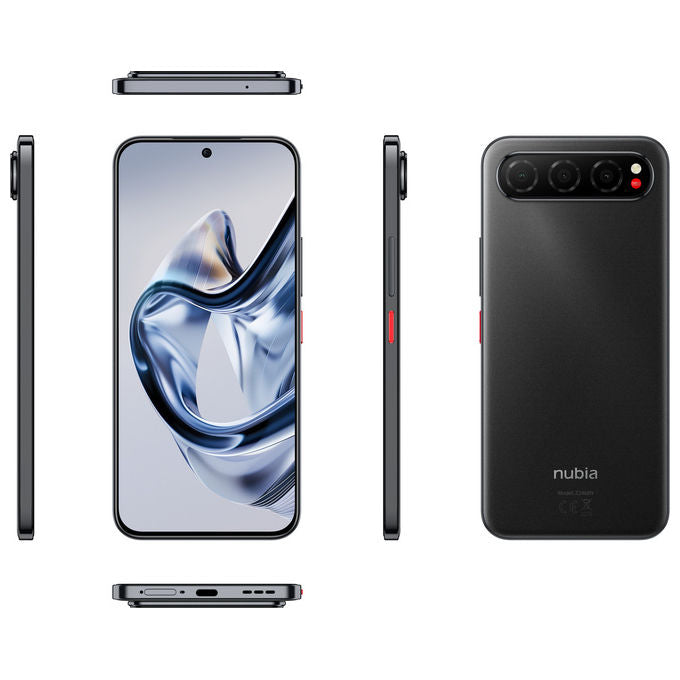 Nubia, Smartphone, Z2468N, 256GB, Doppia SIM, 5G, Android 15, Nero