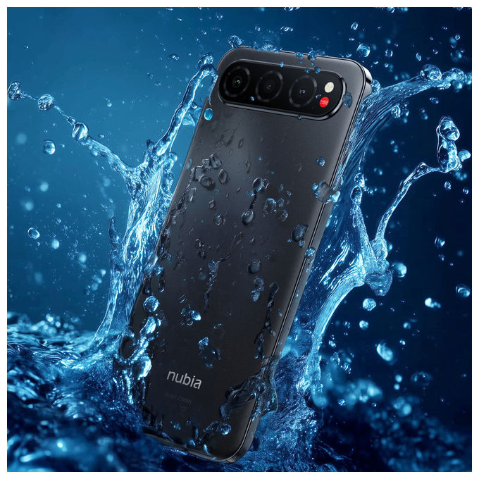 Nubia, Smartphone, Z2468N, 256GB, Doppia SIM, 5G, Android 15, Nero