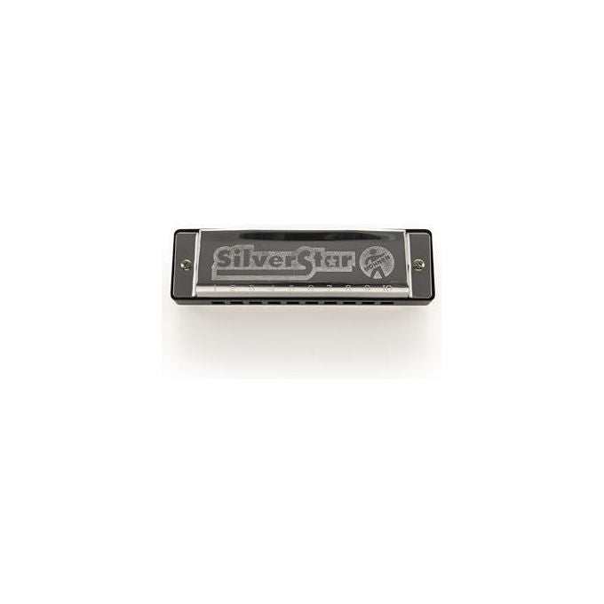 Hohner, Armonica Diatonica Silver Star in Do, 10 Fori, Corpo in Resina ABS