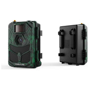 Camouflage, Fototrappola 4G 4K, 30MP, Visione Notturna, Trigger 0.2s, EZ4G Pro, Camouflage