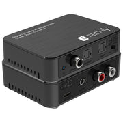 Techly, Convertitore Audio Digitale-Analogico SPDIF Toslink Stereo 3.5mm