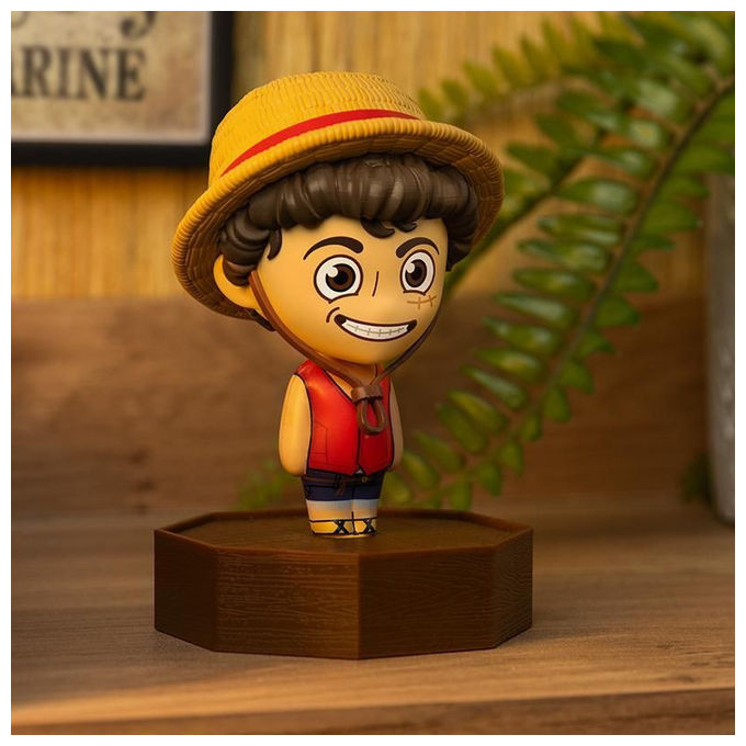 Paladone, One Piece, Lampada Icona Luffy, Multicolore