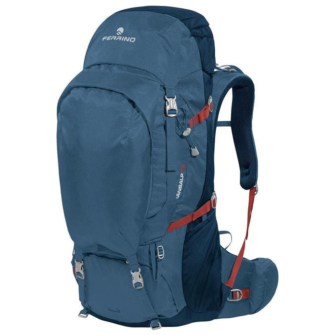 Ferrino Zaino Trekking Transalp 75 Unisex 75 Litri Blu