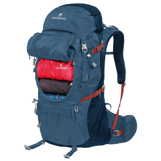 Ferrino Zaino Trekking Transalp 75 Unisex 75 Litri Blu