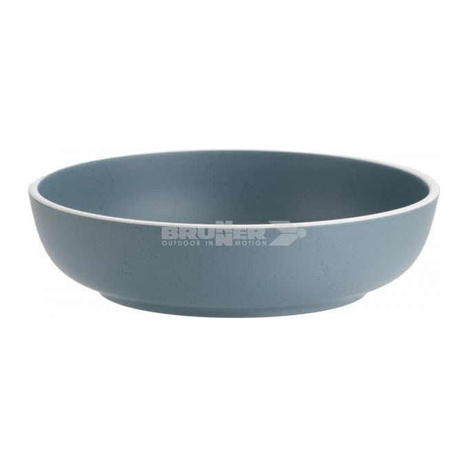 Brunner, Insalatiera ø 25 cm, Melamina Resistente con Fondo Antiscivolo, Dolomit Denim