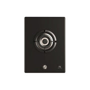 Master Kitchen MKHG 381-EDS FTC GCBK Piano cottura a gas 38 cm 1 fuoco Tripla corona 4.2 W Vetroceramica griglie ghisa colore Nero