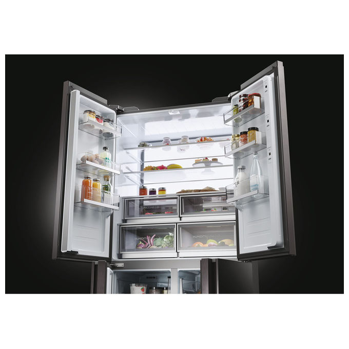 Haier HCW9919ESGB Frigorifero Multiporta 586 L Total No Frost 190 cm Classe E colore Nero