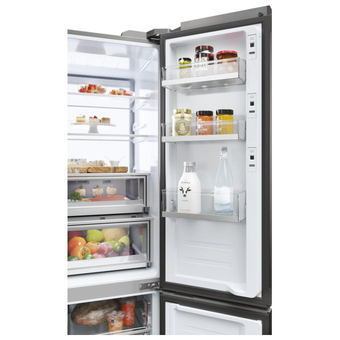 Haier HCW9919ESGB Frigorifero Multiporta 586 L Total No Frost 190 cm Classe E colore Nero