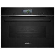 Siemens iQ700 CS736G1B1 Forno a Vapore Incasso 47 Litri Nero A+