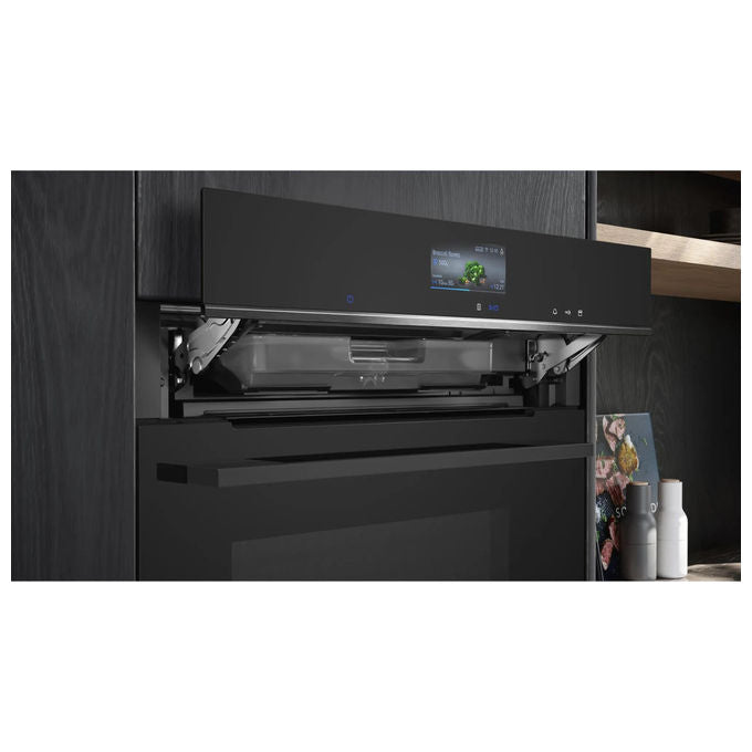 Siemens iQ700 CS736G1B1 Forno a Vapore Incasso 47 Litri Nero A+