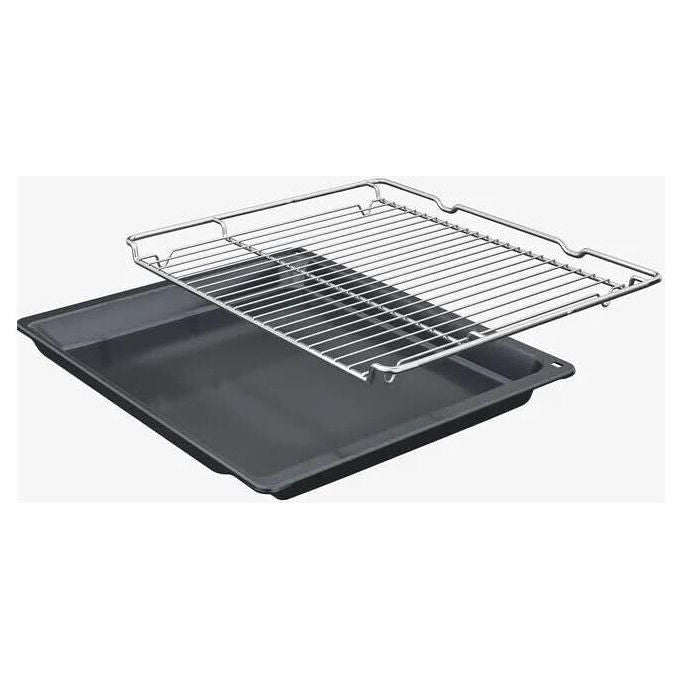 Siemens, Forno compatto da incasso iQ700, 60x45 cm, Nero, Pirolitico, Hydrolyse