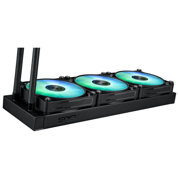 ASUS Max Gaming LC 360 ARGB LCD, Raffreddamento a Liquido All-in-One, Ventole 12 cm, Nero