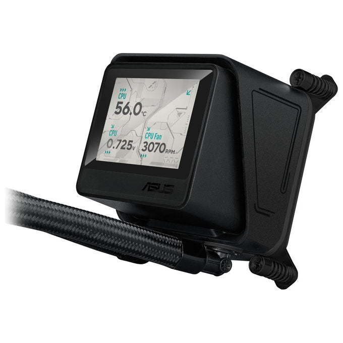 ASUS Max Gaming LC 360 ARGB LCD, Raffreddamento a Liquido All-in-One, Ventole 12 cm, Nero