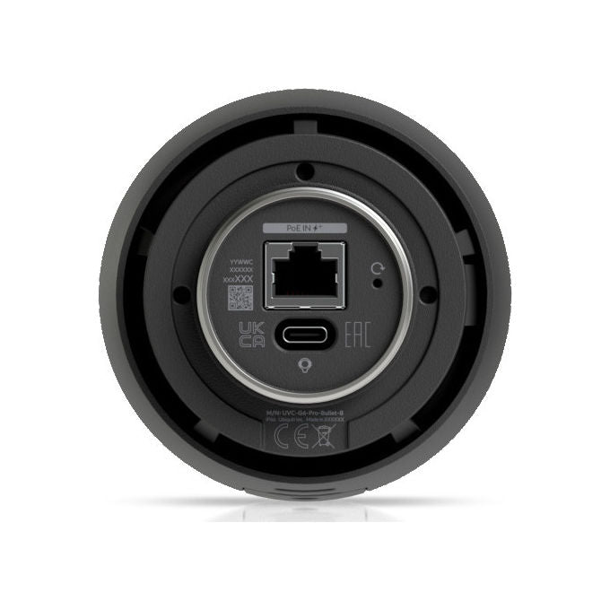 Ubiquiti, Telecamera IP G6 Pro Bullet, 4K, Microfono e Altoparlante, Esterno, Nero