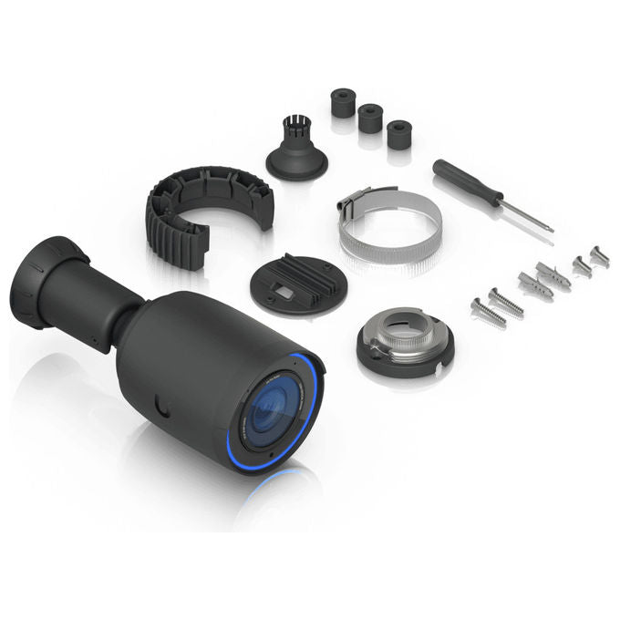 Ubiquiti, Telecamera IP G6 Pro Bullet, 4K, Microfono e Altoparlante, Esterno, Nero