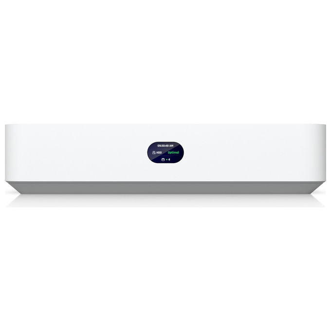 Ubiquiti UNVR-INSTANT Network Video Recorder NVR 6 Canali 4K PoE Switch 6 Porte UniFi Protect colore Bianco