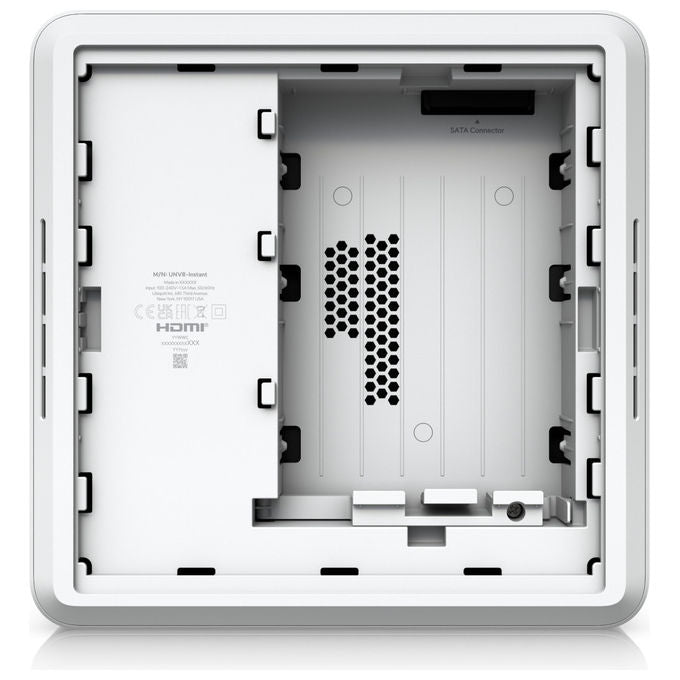 Ubiquiti UNVR-INSTANT Network Video Recorder NVR 6 Canali 4K PoE Switch 6 Porte UniFi Protect colore Bianco