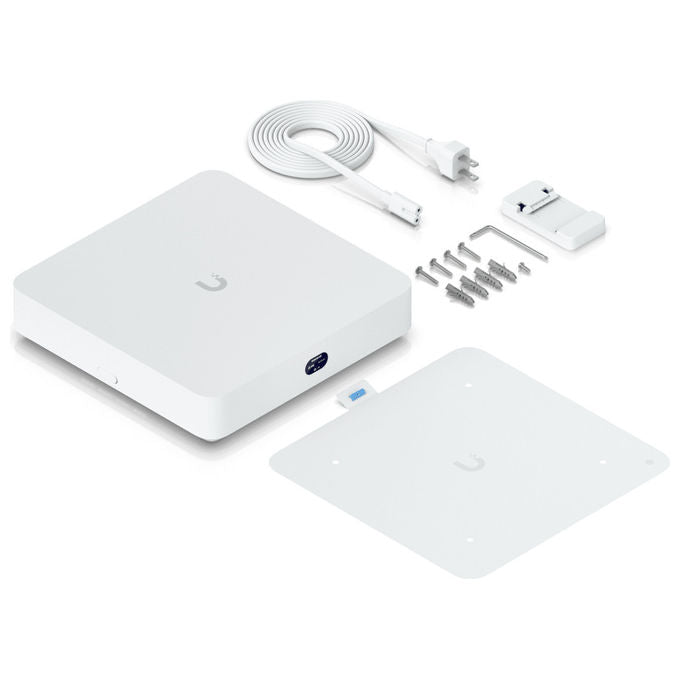 Ubiquiti UNVR-INSTANT Network Video Recorder NVR 6 Canali 4K PoE Switch 6 Porte UniFi Protect colore Bianco