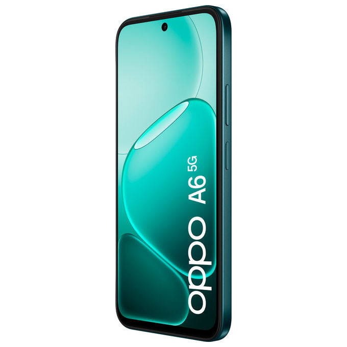 Oppo, Smartphone A6 5G, Display 6.75'' 120Hz, 6GB RAM, 256GB, Nero