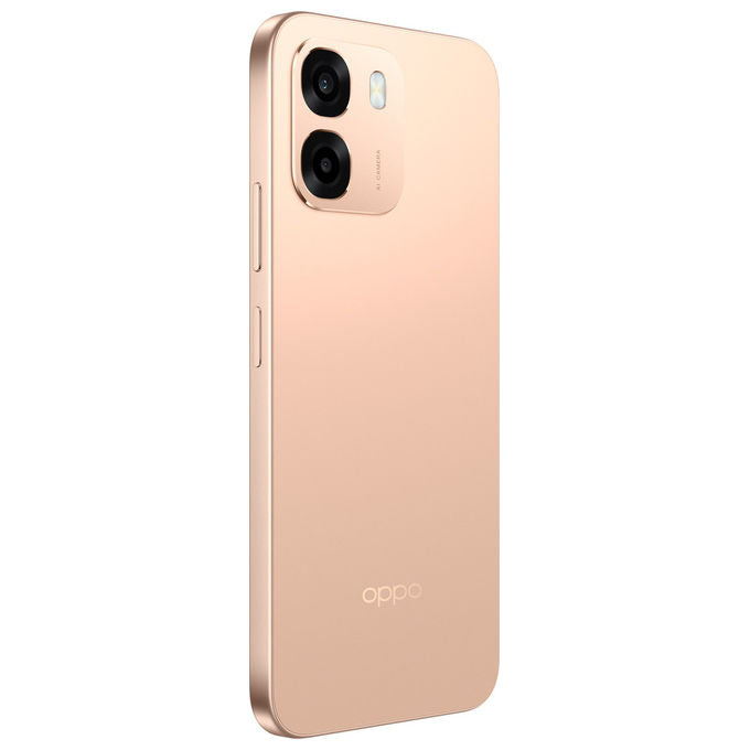 Oppo, Smartphone A6, 256GB, 6GB RAM, Display 6.75'' 120Hz, Doppia Fotocamera 50MP, Oro