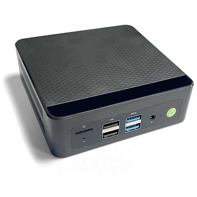 Yashi, Mini PC, Nucky N150, Intel N150, 16GB RAM, 512GB SSD, Windows 11 Home, Nero
