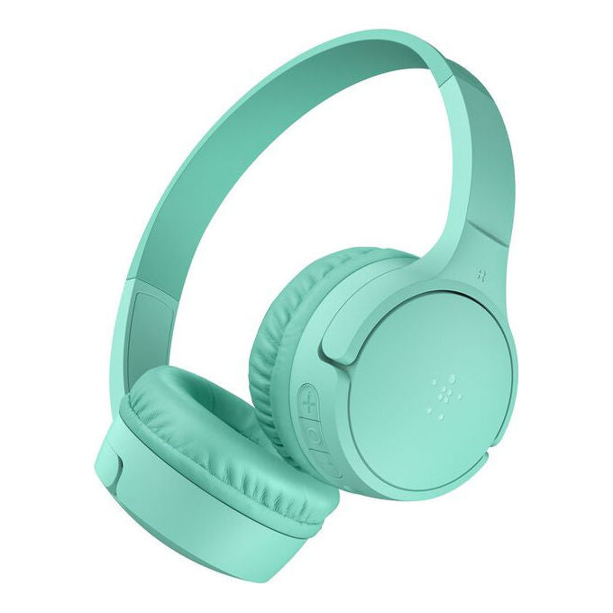 Belkin, Cuffie SoundForm Mini, Bluetooth, On-Ear, Bambini, Menta