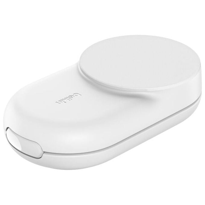 Belkin, Caricatore Wireless Magnetico Qi2 3-in-1 UltraCharge 25W, Ricarica Rapida, Bianco