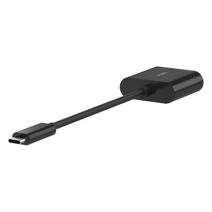 Belkin, Adattatore USB-C, Ethernet, Ricarica 100W, Nero, INC019BTBK