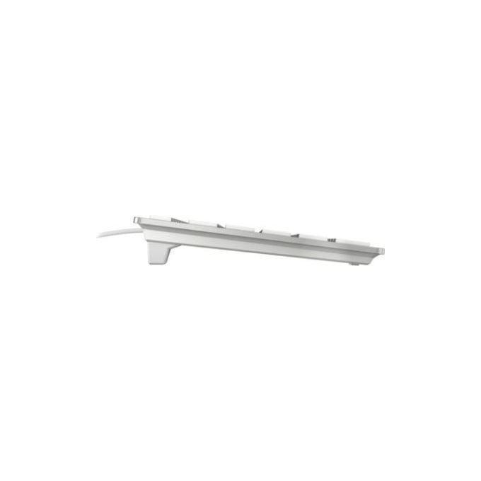 Cherry, Tastiera per Mac KC 6000C, QWERTY US, Argento, USB-C, Ultrapiatta
