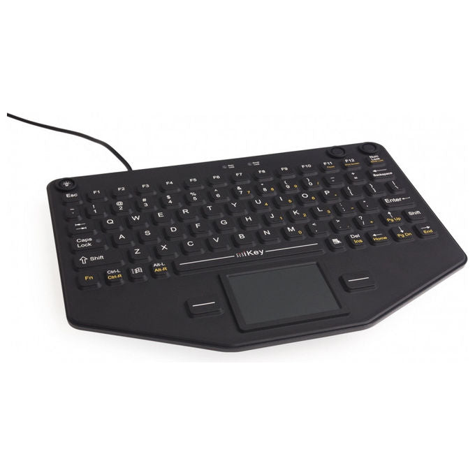 Gamber-Johnson, Tastiera Auto USB QWERTY, Inglese, Nero