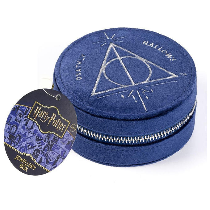 Harry Potter, Portagioie in Velluto, Deathly Hallows, Licenza Ufficiale, 11 cm