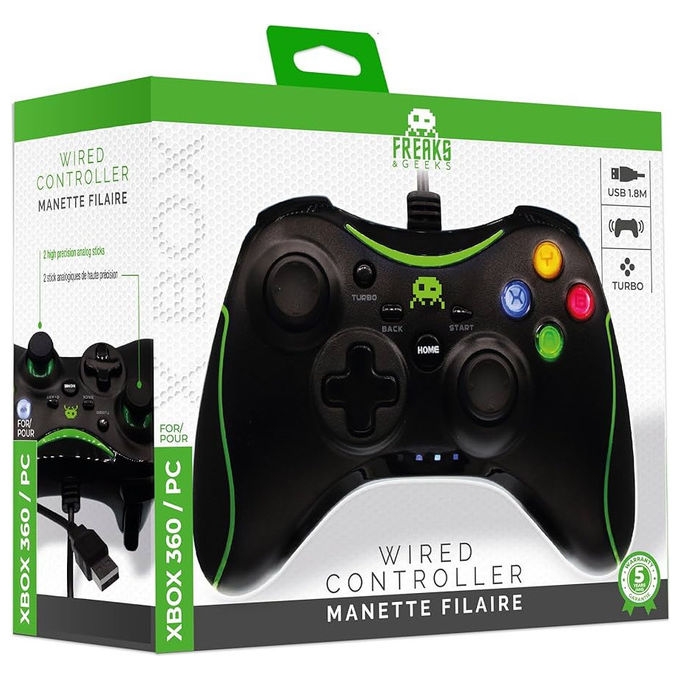 Freaks And Geeks, Controller Wired Nero V2, Per PC