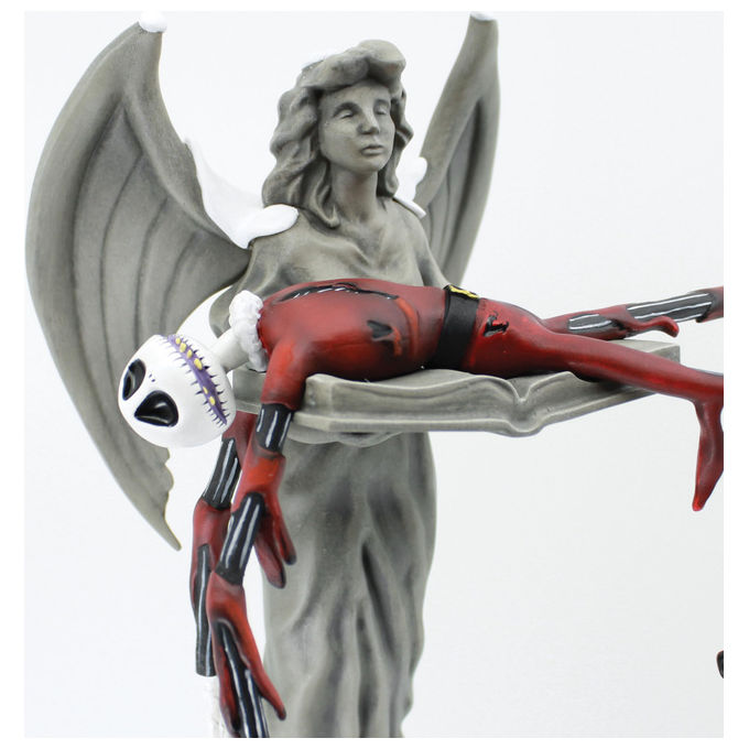 Enesco, Statuetta Jack Skellington e Zero, Nightmare Before Christmas, 22.9 cm, Multicolore