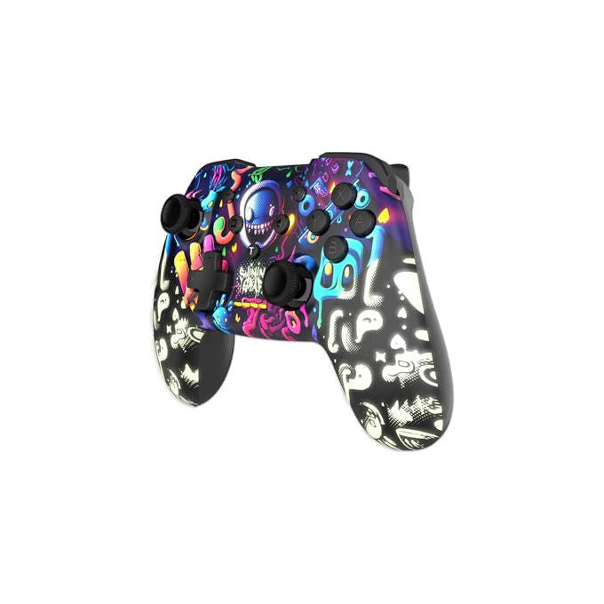 Freaks And Geeks, Controller Wireless Bluetooth, Shining Graff Fosforescente, Per Switch e PC